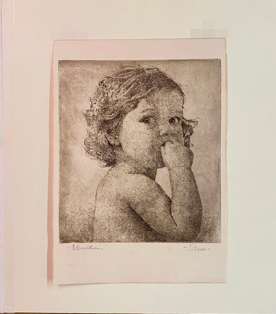 Ettore Beraldini – Ritratto di bambina “Liliana”-photo-2