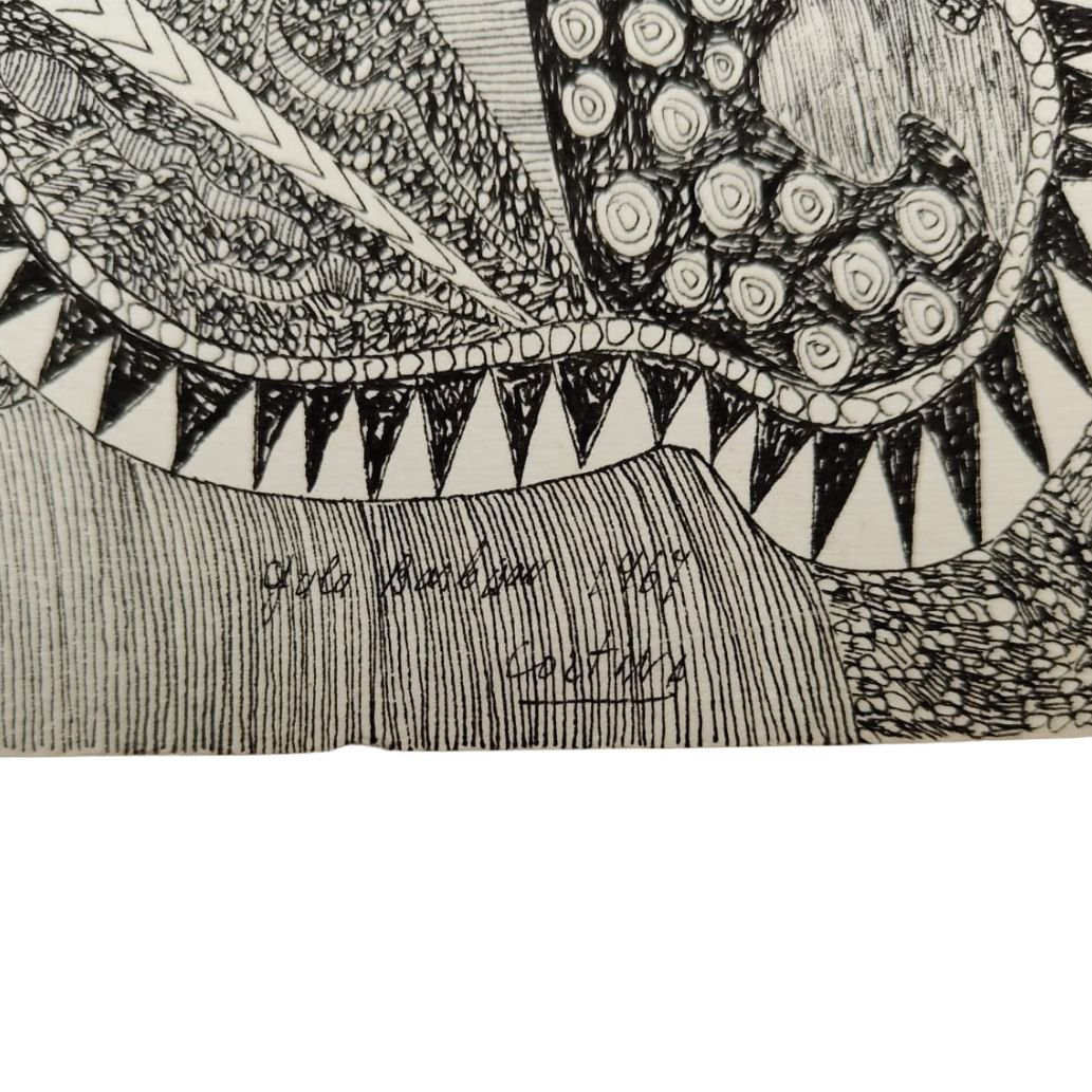 Gala Barbisan, "Disegno Surrealista", Italia, 1967-photo-3