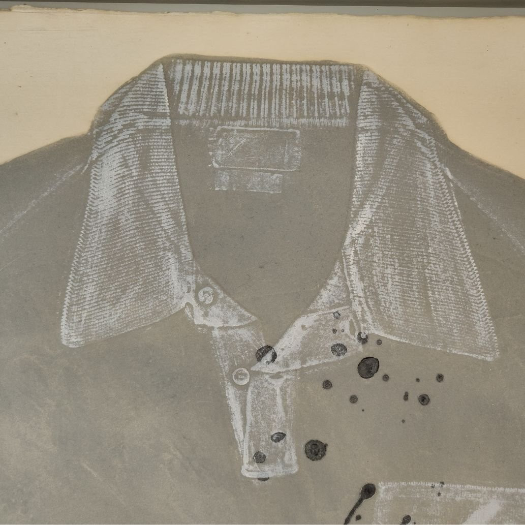 Stampa di Antoni Tàpies, "Camisa", 1972, Spagna-photo-3