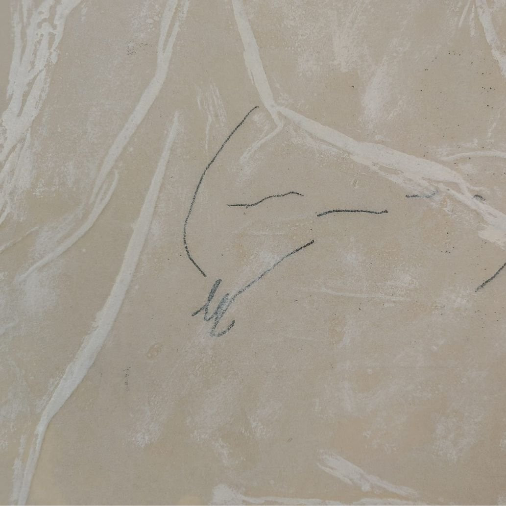 Stampa di Antoni Tàpies, "Mouchoir", 1971, Spagna-photo-2