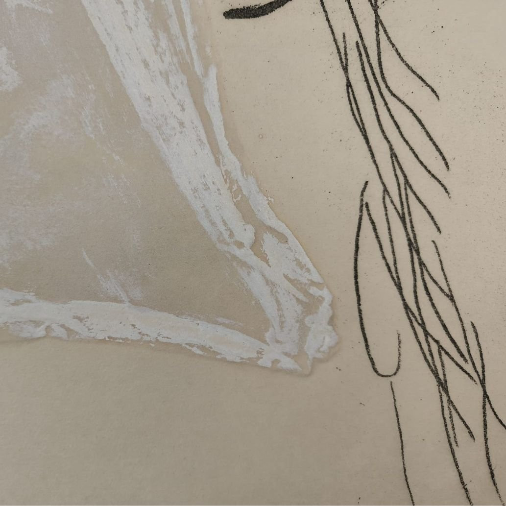 Stampa di Antoni Tàpies, "Mouchoir", 1971, Spagna-photo-3