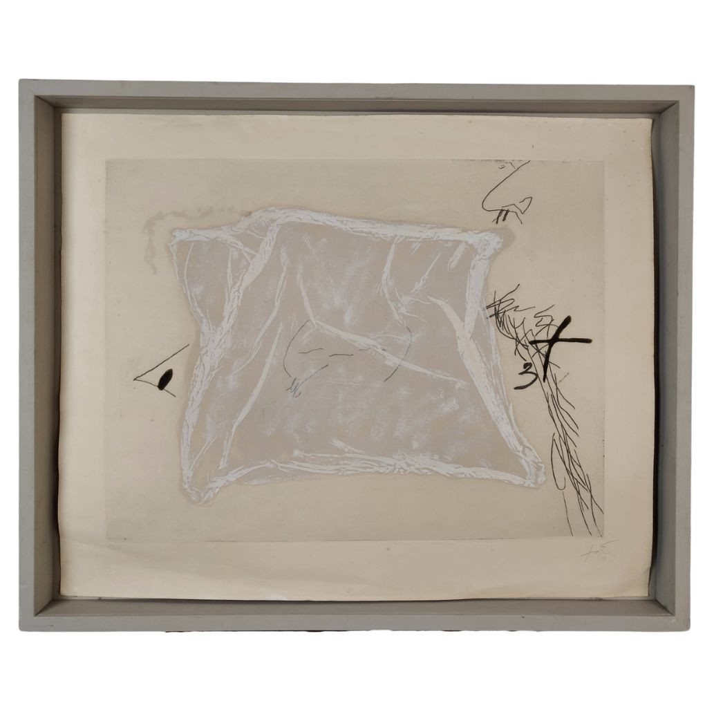 Stampa di Antoni Tàpies, "Mouchoir", 1971, Spagna
