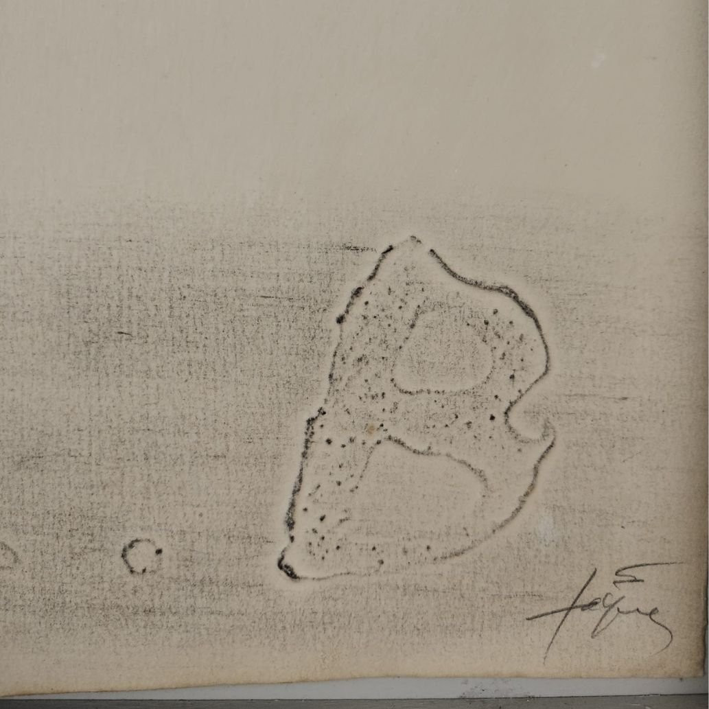 Stampa di Antoni Tàpies, "Cordill", 1972, Spagna-photo-2