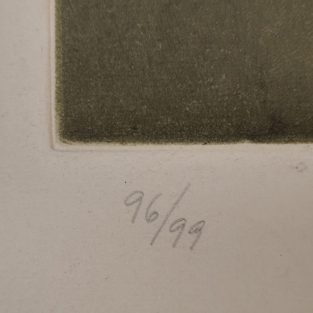 Stampa di Antoni Tàpies, "Blanc central", 1982, Spagna-photo-2