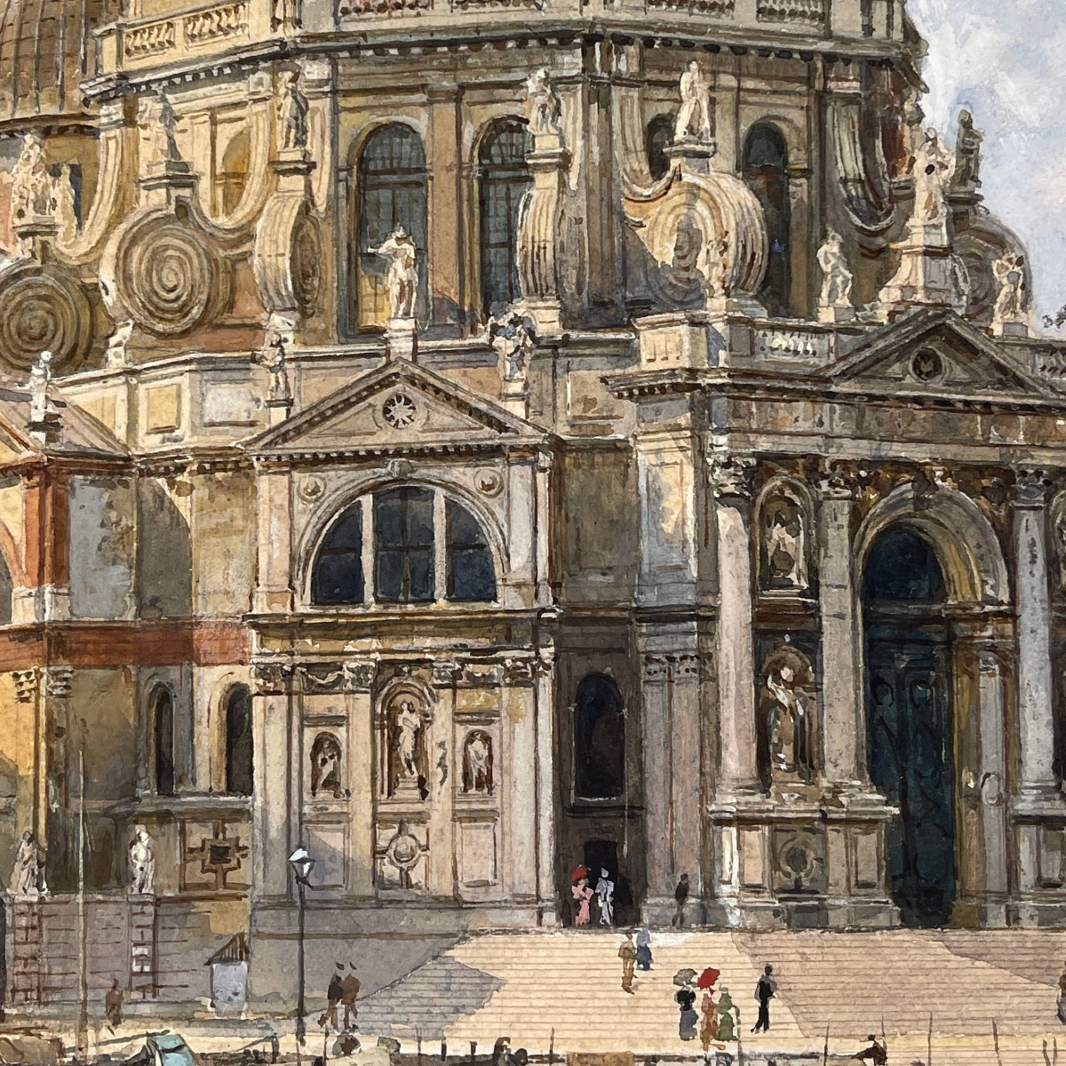 Ladislaus Eugen Petrovits – Basilica di Santa Maria della Salute, Venezia, 1900-photo-4