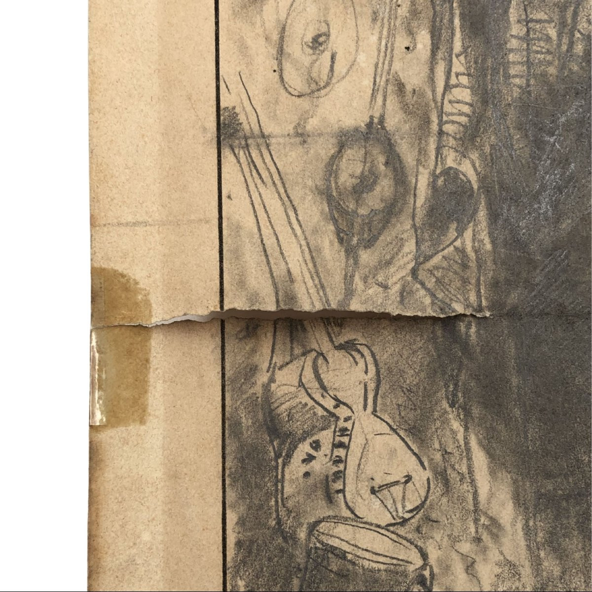 Alberto Pasini – Studio di soggetti vari, matita su carta, 1860/70 ca.-photo-5