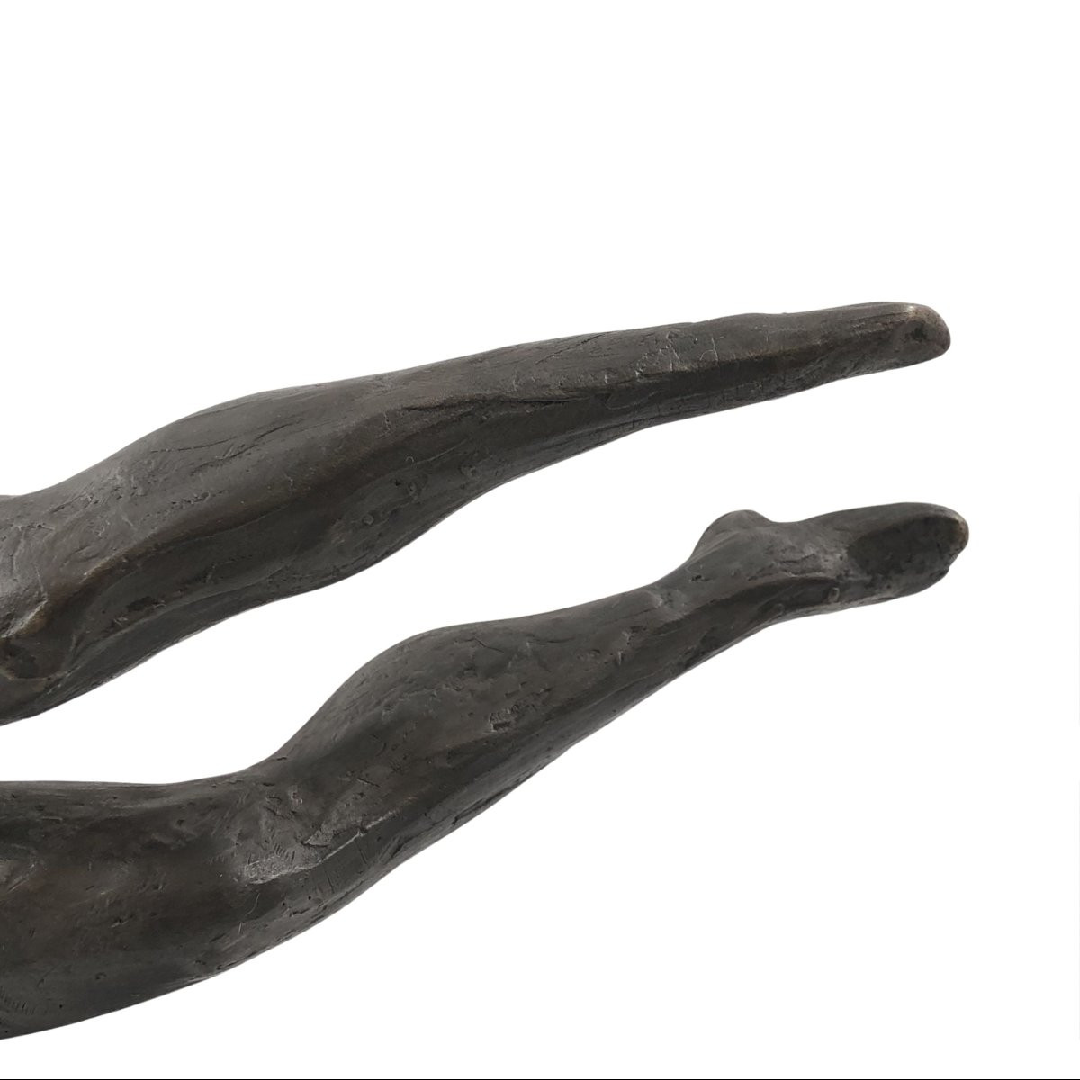 Bozzetto in bronzo e marmo, L’uomo e lo sport, Angelo Maineri, 1999, Italia-photo-4