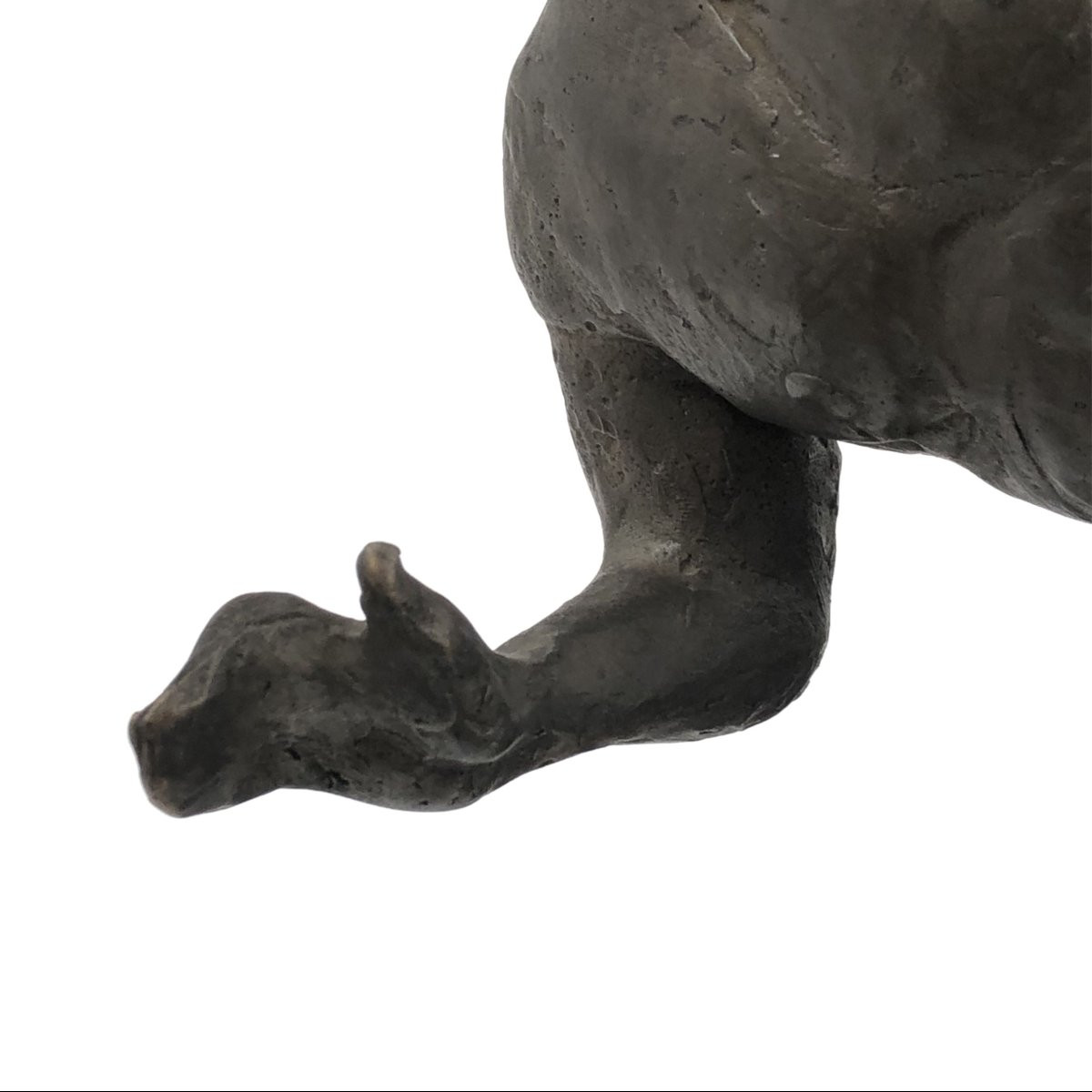 Bozzetto in bronzo e marmo, L’uomo e lo sport, Angelo Maineri, 1999, Italia-photo-8