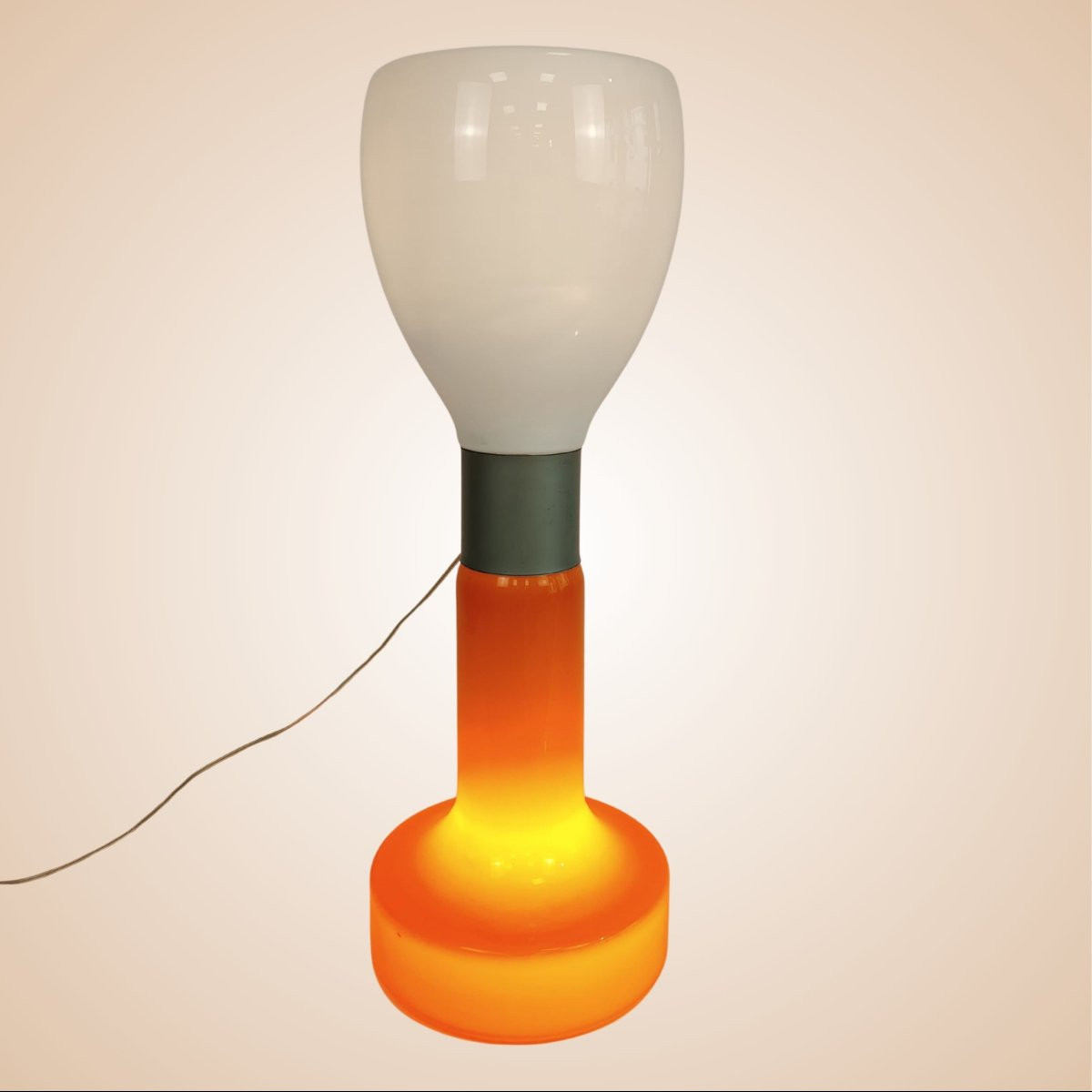 Lampada da terra modello Birillo, di Carlo Nason, per Mazzega, anni '60, Italia-photo-3