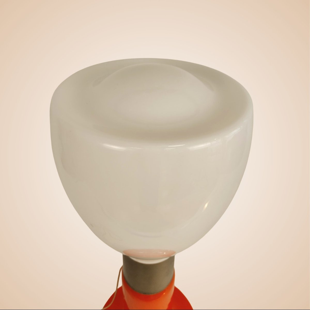 Lampada da terra modello Birillo, di Carlo Nason, per Mazzega, anni '60, Italia-photo-7