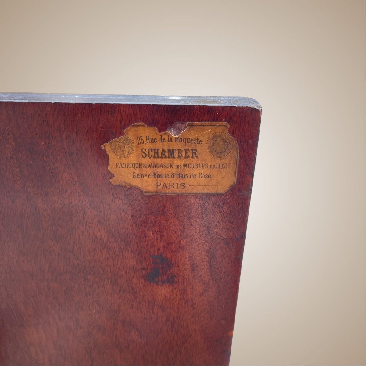 Credenza in stile Napoleone III, produzione francese, fine XIX secolo-photo-3