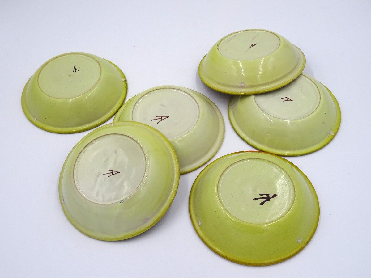 Set di 7 ciotole in ceramica smaltata di Alessio Tasca, 1970 circa-photo-5