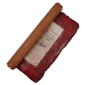 Ceramica, Pompeo Pianezzola, "pergamena rossa: la vita, l'amicizia resta", 1996