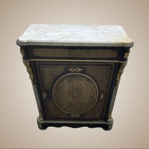 Credenza in stile Boulle, produzione francese, fine XIX secolo