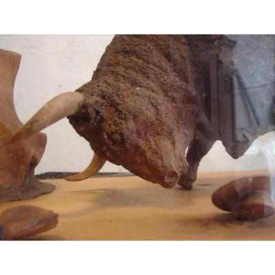 Bullfighting Beautiful And Great Sculpture