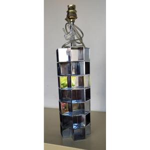 Pair Of Kinetic Metal Lamps,