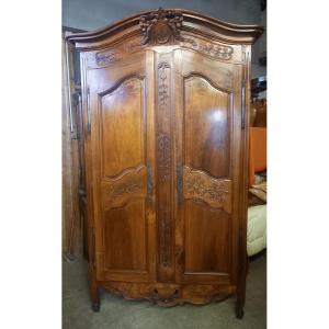 Provencal Walnut Wardrobe