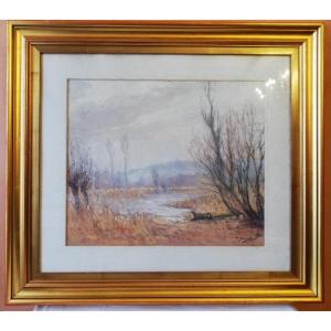 Oil On Cardboard