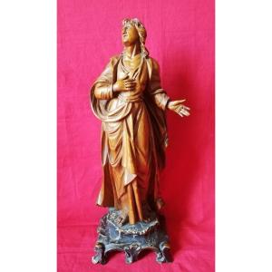18th Century Wooden Sculpture