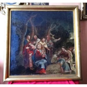 Large 17th Century Painting