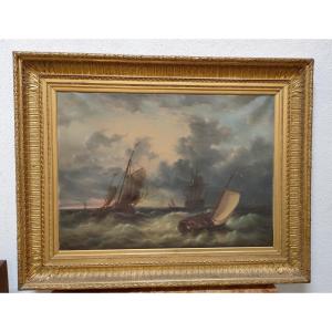 Oil On Canvas Framed Opdenhoff