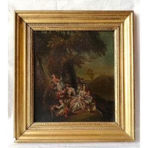 18th Century Oil On Panel