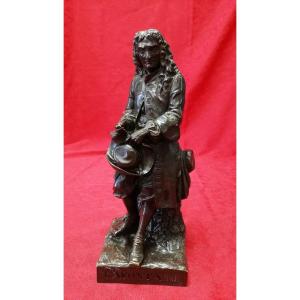 Bronze Sculpture Jean De La Fontaine