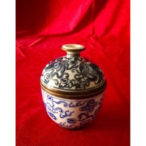 Small Covered Pot From China