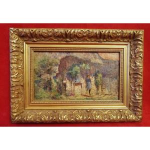 Oil On Framed Panel