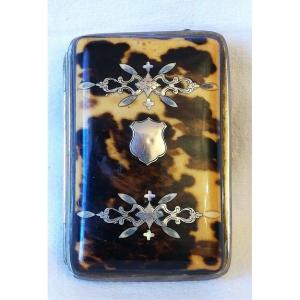 Metal And Tortoiseshell Purse