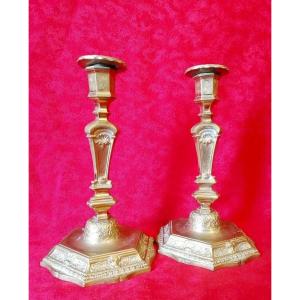 Pair Of Regency Torches 