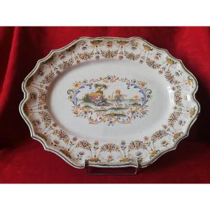 Moustiers Earthenware Dish  