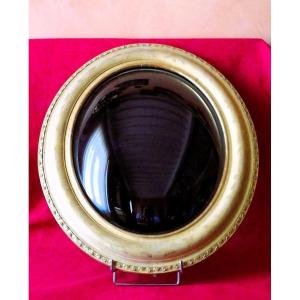 19th Century Gilded Oval Frame 