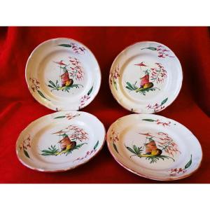 Four 18th Century Chinese Plates 