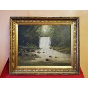 Framed Oil On Canvas By Abel Gerbaud