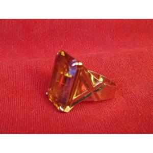 Gold And Stone Ring