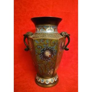 19th Century Cloisonné Vase