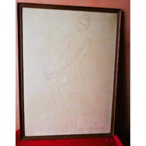 Nude Drawing Of A Woman