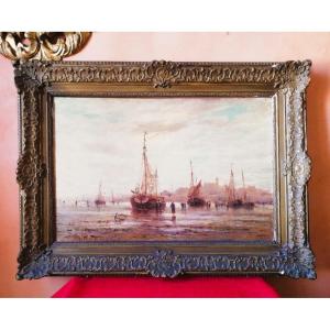 Marine Oil On Canvas