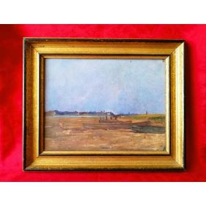 Framed Oil Painting On Canvas 