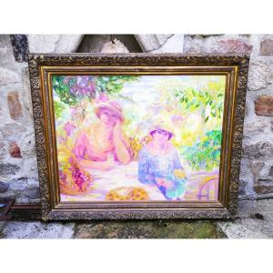 Oil On Canvas Framed 