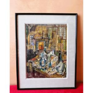 Post-cubist Mixed Technique