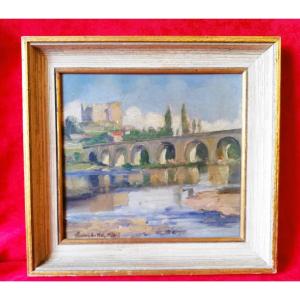 Oil On Panel Chabert Des Nots