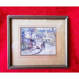 Watercolor By Joseph Lamberton 