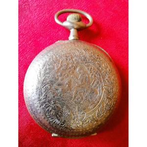 Silver Metal Regulator Watch 
