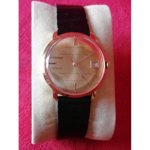 Gold-plated Mechanical Watch 