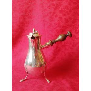 Empire Period Tripod Chocolate Pot