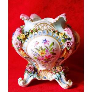 Meissen Porcelain Flower Pot 