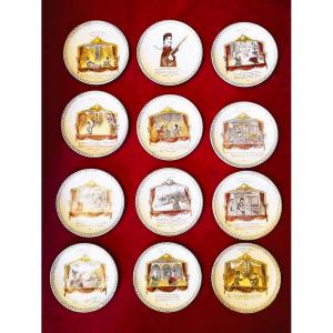 Series Of Twelve Plates On The Theme Of Guignol 