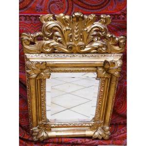 Mirror With Pediment  